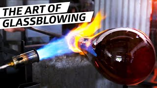 How a Glassblowing Master Creates Pieces for Fine Dining Tables — Handmade [upl. by Bronder349]