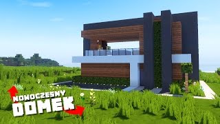 JAK ZBUDOWAĆ ŁADNY NOWOCZESNY DOMEK  MINECRAFT [upl. by Brianne717]