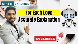 UiPath Tutorial  Uipath For Each Loop 2020 [upl. by Elokin]