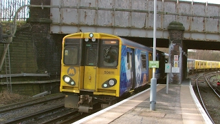 Half an Hour at 216  Birkenhead North Station 1022017  Class 507 508 terminus [upl. by Nohpets104]