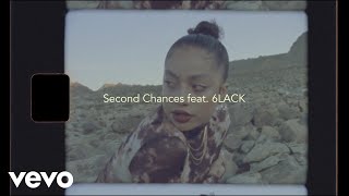 Kiana Ledé  Second Chances Lyric Video ft 6LACK [upl. by Humo518]