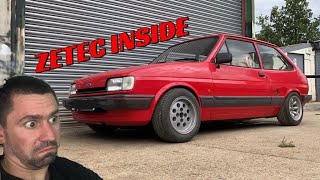 Zetec st170 powered mk2 fiesta MaxxECU fitting [upl. by Larcher]