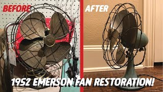 1952 Emerson Electric Fan Restoration [upl. by Jollanta]