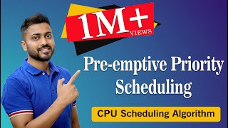 L28 Preemptive Priority Scheduling Algorithm with Example  Operating System [upl. by Porty]