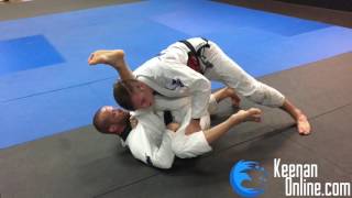 The Most Basic but Most Powerful Pass in Jiujitsu  KEENANONLINECOM [upl. by Eniahpets]