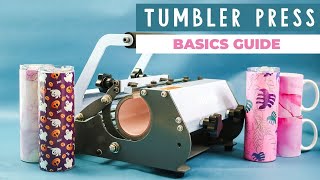 How to Use a Tumbler Press for Tumblers and Mugs [upl. by Maleeny]