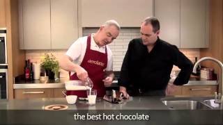 How to make a hot chocolate using an aerolatte milk frother [upl. by Bruckner571]