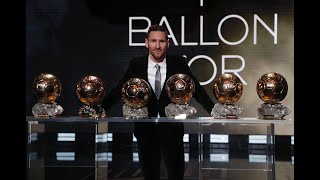 Leo Messi sixtime Ballon dOr winner [upl. by Illoh]