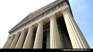 The Parthenon  Travel Thru History Nashville TN [upl. by Adyht26]