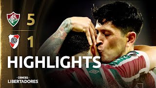 FLUMINENSE vs RIVER PLATE  HIGHLIGHTS  CONMEBOL LIBERTADORES 2023 [upl. by Leisha]