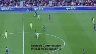 Spanish Commentator messi messi messi [upl. by Gennaro]