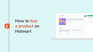 How to buy a product on Hotmart  Hotmart Help Center [upl. by Akibma]