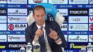 Teoria CortoMuso Massimiliano Allegri conferenza stampa [upl. by Mendez397]