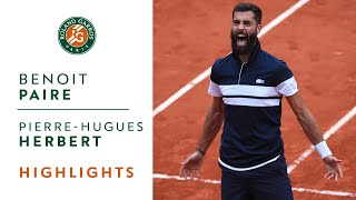 Benoit Paire vs PierreHugues Herbert  Round 2 Highlights  RolandGarros 2019 [upl. by Baudoin]