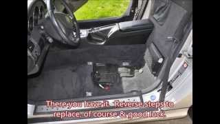 Mercedes SLK 230 seat removal [upl. by Adnohsad]