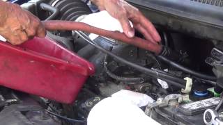 2005 Dodge Grand Caravan SXT Power Steering Reservoir Replacement [upl. by Atined]