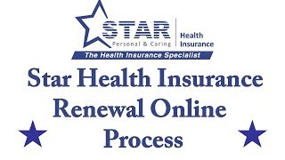 Star Health Insurance Renewal Online Process [upl. by Anahsar]